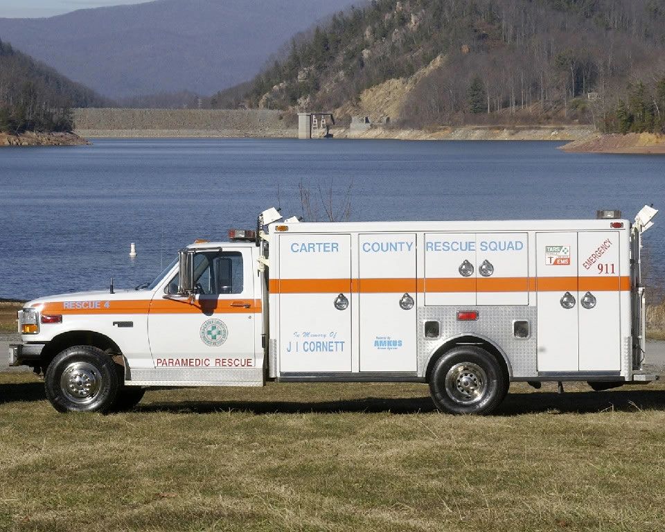 Rescue Truck at Watauga Lake